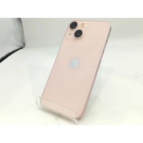 【中古】Apple au 【SIMフリー】 iPhone 13 mini 128GB ピンク MLJF3J/A【浜松駅前】保証期間1ヶ月【ランクC】