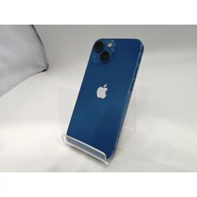 【中古】Apple docomo 【SIMフリー】 iPhone 13 mini 128GB ブルー MLJH3J/A【浜松駅前】保証期間1ヶ月【ランクC】