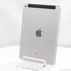 【中古】Apple(アップル) iPad Air 2 16GB スペースグレイ MGGX2J／A au 【198-ud】