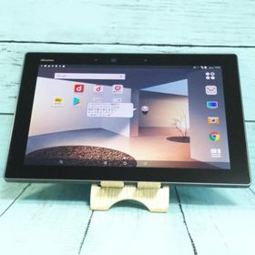 docomo arrows Tab F-02K Black ブラック 本体 白ロム SIMロック解除済み SIMフリー 540812