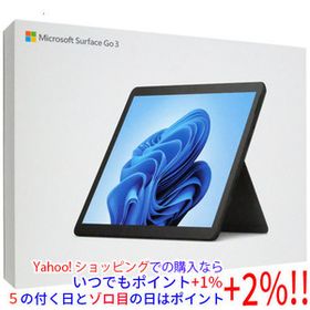 【中古】マイクロソフト Surface Go 3 8VA-00030 マットブラック 訳あり 元箱あり
