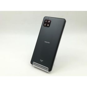 【中古】SHARP au 【SIMフリー】 AQUOS sense6s ブラック 4GB 64GB SHG07【福岡筑紫】保証期間１ヶ月【ランクB】