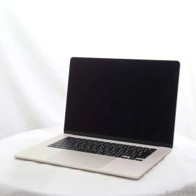 ソフマップ 〔中古品〕 MacBook Air 15.3-inch Early-2024 MRYT3J／A Apple M3 8コアCPU_10コアGPU 8GB SSD512GB スターライト 〔15.3 Sequoia〕【258】