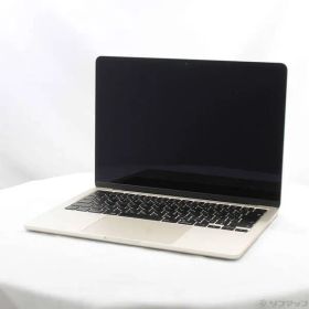 ソフマップ 〔中古品〕 MacBook Air 13.6-inch Late-2024 MC8P4J／A Apple M3 8コアCPU_10コアGPU 24GB SSD512GB スターライト 〔15.3 Sequoia〕【305】