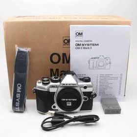 【シャッター回数：800回】OLYMPUS OM-5 Mark II ボディ シルバー 〔マイクロフォーサーズ マウント〕