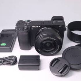 シャッター回数 9170 SONY α6300/ SELP1650 E 3.5-5.6 PZ 16-50mm OSS ソニー ミラーレス一眼 ブラック (f13857)