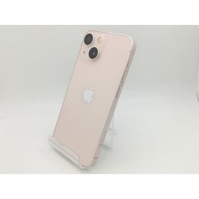 【中古】Apple iPhone 13 mini 128GB ピンク （国内版SIMロックフリー） MLJF3J/A【新橋】保証期間１ヶ月【ランクC】