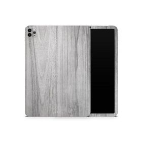 DesignSkinz - Compatible with iPad Pro 10.5" - Skin Decal Protective Scratch Resistant Vinyl Wrap - Smooth Gray Wood_並行輸入