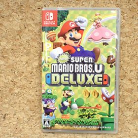 【中古】Nintendo Switch New スーパーマリオブラザーズ U デラックス ゲームソフト《全国一律送料430円》(RAA426-1)