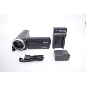 【極上品】パナソニック Panasonic HDビデオカメラ V480MS ブラック HC-V480MS-K [W2603038A]