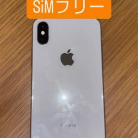 Apple iPhoneX 64GB シルバー SiMロックフリー