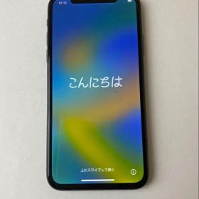 iPhoneX 256GB スペースグレイ SIMフリー バッテリー100%