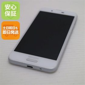 アクオス(AQUOS)の超美品 SH-01K ホワイト 本体 白ロム M333(スマートフォン本体)