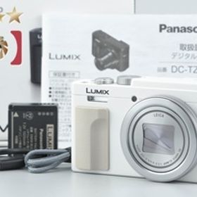 【中古】Panasonic パナソニック LUMIX DC-TZ95D ホワイト コンパクトデジタルカメラ 元箱付き