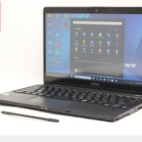 中古 フルHD タッチ 13.3型 Fujitsu LIFEBOOK U939XC Windows11 第8世代 i5-8365u 8GB 256GB-SSD カメラ 無線 Office付き 管:1109r
