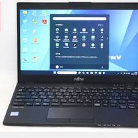 中古 フルHD 13.3型 Fujitsu LIFEBOOK U939A Windows11 第8世代 i5-8365U 8GB 256GB-SSD カメラ 無線 Office付き 中古パソコン 管:1503v