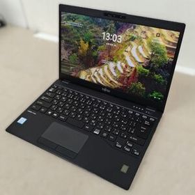 引取り限定 ＠XK492 Fujitsu LIFEBOOK U939/C/1kg以下軽量PC/13.3インチ/i5-8365U/メモリ8GB/SSD256GB/Windows11/ライセンス認証済み