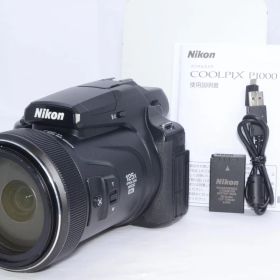 【デジタルカメラ】Nikon COOLPIX P1000 ブラック クールピクス 強力なズームで遠くを捉える