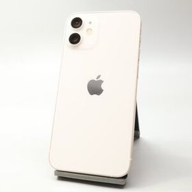 Apple iPhone12 mini 128GB White A2398 MGDM3J/A バッテリ77% ■SIMフリー★Joshin5044【1円開始・送料無料】