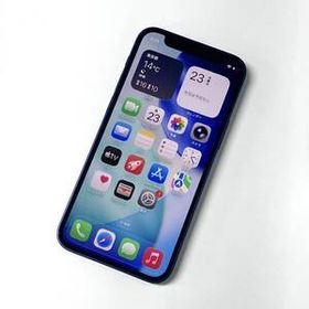 【中古】SIMフリー iPhone 12 mini 64GB ブルー MGAP3J/A ≪docomo版(SIMロック解除済み) 判定〇≫