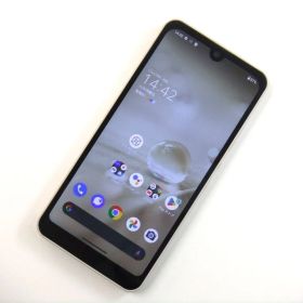 【中古】 AQUOS wish SHG06 アイボリー au SIMロック解除済