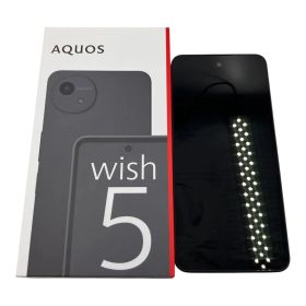 ■美品 AQUOS wish5 SH-52F ブラック docomo スマートフォン 本体 初期化済 動作確認済2430577,2430577