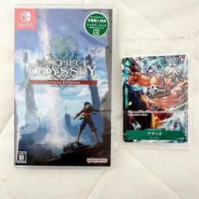 新品未開封 プロモ付き ONEPIECE ODYSSEY デラックスエディション