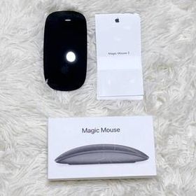 純正品 Apple アップルMagic Mouse2 マジックマウス2 A1657 ワイヤレスマウス マルチタッチ Bluetooth スペースグレイ 無線 元箱付き USED