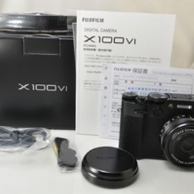 ★★極上品 FUJIFILM X100VI ブラック 多言語モデル w/Box♪♪#6522