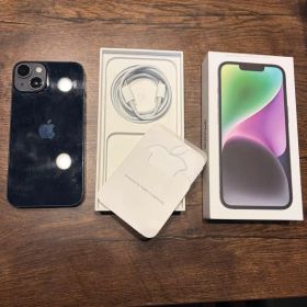 Apple iPhone 14 ディープブルー 本体