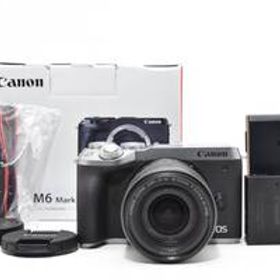 Canon キヤノン EOS M6 Mark II ミラーレスカメラ EF-M 18-55mm F3.5-5.6 IS STM 箱付 動作確認済