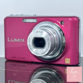 【美品】Panasonic LUMIX DMC-FX77 ピンク LEICAレンズ F2.5 光学5倍ズーム 24mm広角 フルHD動画 タッチパネル コンパクトデジタルカメラ