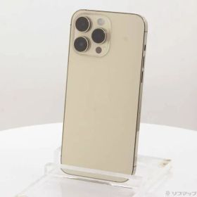 ソフマップ 〔中古品〕 iPhone14 Pro Max 128GB ゴールド MQ983J／A SIMフリー【258】