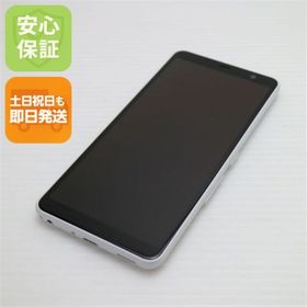 フジツウ(富士通)の超美品 F-41B arrows Be4 Plus ホワイト M777(スマートフォン本体)