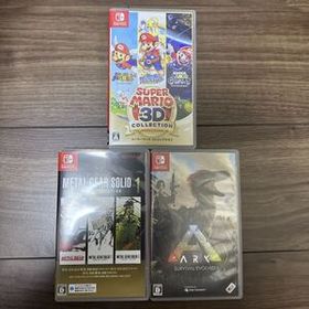 出品3/28迄スーパーマリオ3Dコレクション メタルギアソリッドマスターコレクション アークサバイバルエボルブド国内版 Switchソフト