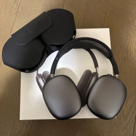 AirPods Max スペースグレー 第1世代 ヘッドホンカバー付き‼️