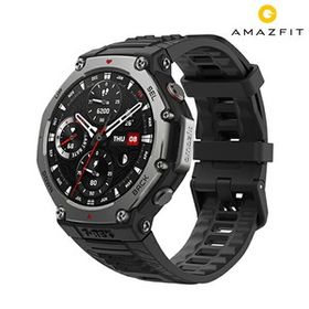 アマズフィット T-Rex 3 充電式クオーツ スマートウォッチ ブランド メンズ Amazfit SP170069-C218 デジタル ブラック 黒