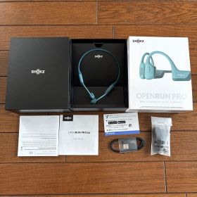 SHOKZ OPENRUN PRO 骨伝導イヤホン ブルー