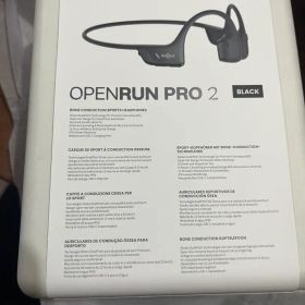 SHOKZ OPENRUN PRO 2 BLACK 骨伝導イヤホン