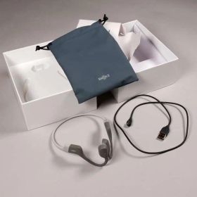 ショックス 骨伝導イヤホン OpenRun グレー SKZ-EP-000004