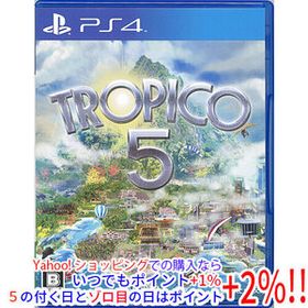 【中古】【ゆうパケット対応】トロピコ5 PS4 ケースいたみ