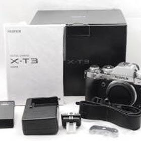 ★美品★ 即決 格安 売切 フジフィルム FUJIFILM X-T3 シルバー ミラーレス一眼カメラ （R6-211）