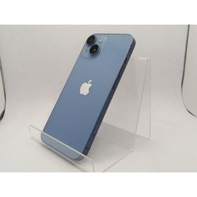【中古】Apple docomo 【SIMフリー】 iPhone 14 256GB ブルー MPWN3J/A【川崎駅前】保証期間１ヶ月【ランクC】