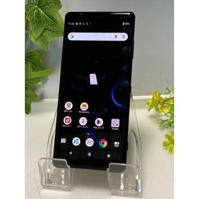 訳あり品 docomo SONY Xperia XZ3 SO-01L SIMロック解除済み SIMフリー Android スマートフォン 残債なし 64GB ブラック A9493