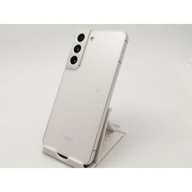 【中古】SAMSUNG au 【SIMフリー】 Galaxy S22 ファントムホワイト 8GB 256GB SCG13【ECセンター】保証期間１ヶ月【ランクC】