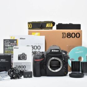 ★極上品★《ショット数4,712回》ニコン Nikon D800 ボディ 《元箱付き》#1588L