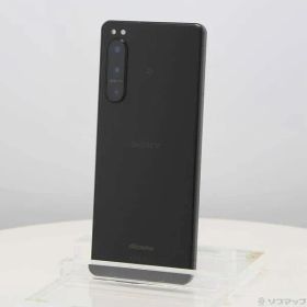 ソフマップ 〔中古品〕 Xperia 5 IV 128GB ブラック SO-54C docomo SIMフリー【295】