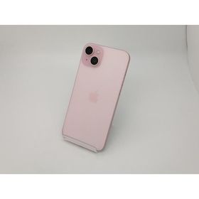 【中古】Apple docomo 【SIMフリー】 iPhone 15 Plus 256GB ピンク MU0H3J/A【三宮センター】保証期間１ヶ月【ランクB】