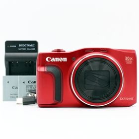 【新品級】CANON PowerShot SX710 HS レッド#9429(コンパクトデジタルカメラ)
