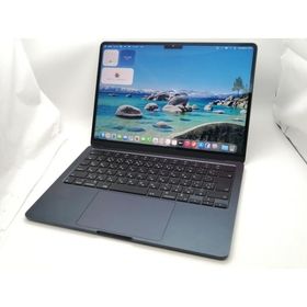 【中古】Apple MacBook Air 13インチ CTO (M3,2024) ミッドナイト M3(CPU:8C/GPU:10C)/16G/512G【大須2】保証期間１ヶ月【ランクA】